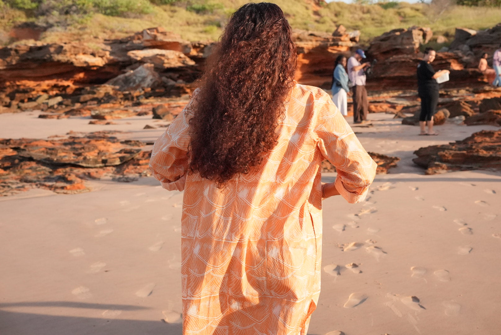 Jilji Long Shirt - Sand